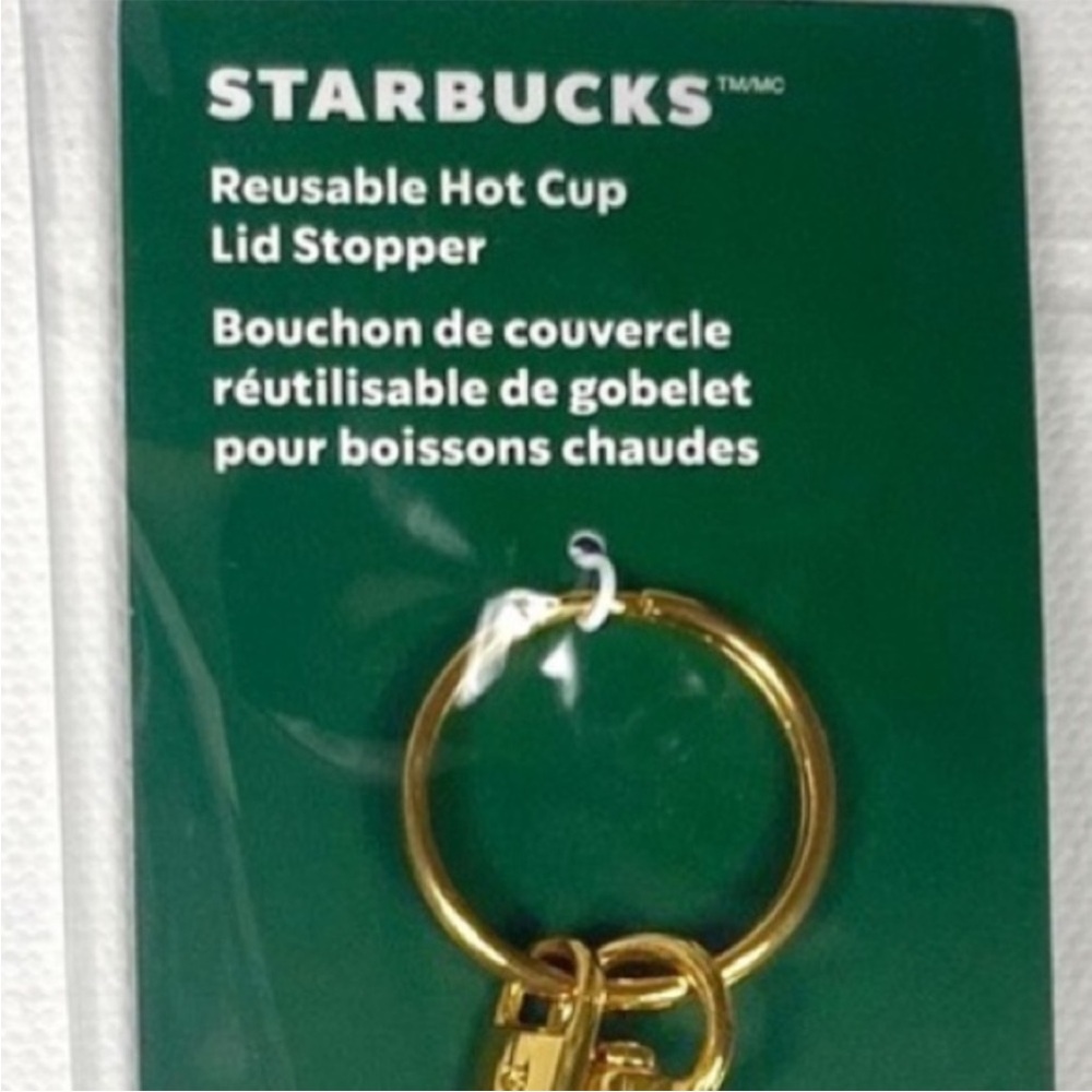 🆕 Starbucks Bearista 2025 Reusable Hot Cup Lid Stopper Key Chain - Picture 5 of 8